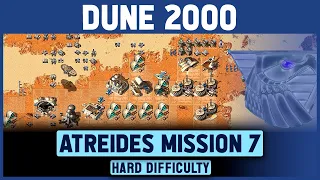 Dune 2000 - Atreides Mission 7 - Hard Difficulty - 1080p
