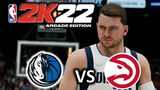NBA 2K22 Mobile Gameplay | Mavericks at Hawks (Ultra High Graphics) FULL GAME