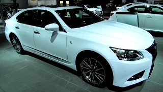 2014 Lexus LS460 F-Sport - Exterior and Interior Walkaround - 2014 Chicago Auto Show