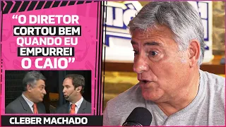 CAIO RIBEIRO TOMOU UMA CABEÇADA DO CLÉBER MACHADO?