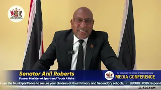 Senator Anil Roberts | Opposition Press Conference – May 23, 2024