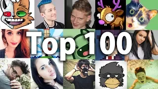 Top 100 beste YouTuber(innen) Deutschlands!