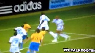 Zinedine Zidane vs Brazil - Magical Performance