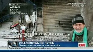 Syrian eyewitness: 'We want dignity'