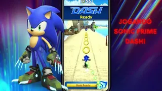 Jogando Sonic Prime Dash!