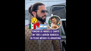 📢 Poncho de Nigris y Adrián Marcelo hicieron el oso en pleno México vs Argentina