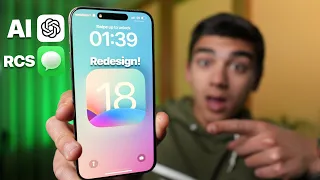 How iOS 18 Will Change the iPhone Forever! Big Redesign! RCS Support! New Ai features!