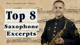 TOP 8 Most Requested Saxophone Excerpts!