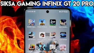 NGERI BANGET!!! SIKSA GAMING RATA KANAN 120FPS PAKE INFINIX GT 20 PRO