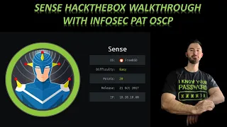 HackTheBox CTF Boot-2-Root - Sense Walkthrough OSCP with InfoSec Pat 2022