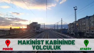 🚂Makinist Kabininde Pendik'ten Ataköy'e Yolculuk | Makinist Gözünden  @makinistgozunden