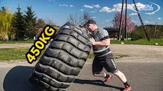 NOWY STRONGMAN PRO - OSKAR ZIÓŁKOWSKI TRENING