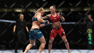 EA  Sports UFC 4 : Valentina Schevchenko Vs Holly Holm