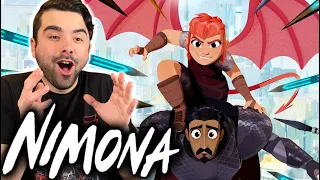Nimona Movie Reaction! (First Time Watching)