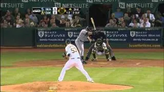 2011/04/01 Cahill's eight strikeouts