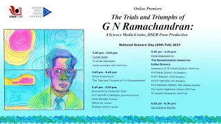 Premiere: The Trials and Triumphs of G N Ramachandran