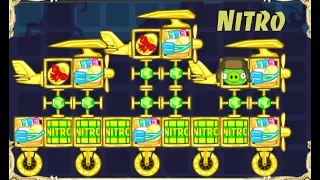 Bad Piggies: Triple Golden Fighting Helicopter Extreme