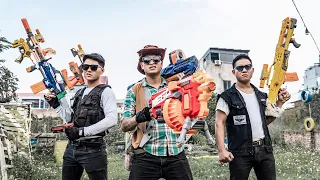 Alpha Nerf War : Civil War SEAL X Nerf Guns Fight Crime Lord Group Dr Lee Crazy Final Campaign