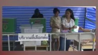 Military-backed party leads Thai election