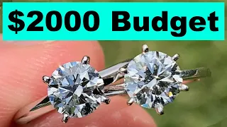 How To Buy The Best Engagement Ring for $2000, $2500 or $3000 (James Allen Lab Diamond)