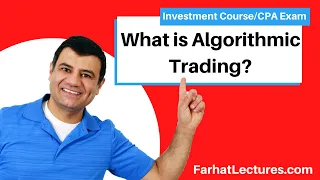 What is Algorithmic Trading with Examples |  High Frequency Trading | Dark Pools |