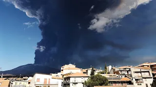 Etna, a new volcano eruption begins | Sicily, Italy | February 21, 2022