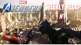 GUARDIANS OF THE GALAXY GAME | BLACK PANTHER RELEASE DATE |  MARVEL'S AVENGERS WEEKLY RECAP #11