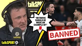 😡 Dean Saunders: Fulham's Mitrovic needs a ban so SHOCKING that the under 6's know about it 🔥