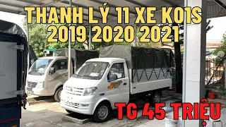 Thanh Lý Xe Tải Nhẹ Máy Xăng TMT K01S 2019 2020 2021 Chỉ Từ 155 Triệu