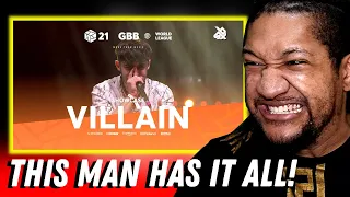 Reaction to Villain 🇺🇸 | GRAND BEATBOX BATTLE 2021: WORLD LEAGUE | Wildcard Runner-Up Showcase