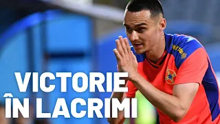 Adrian Șut, în lacrimi, la prima „dublă” din carieră! Cui a dedicat cele două goluri cu CFR Cluj