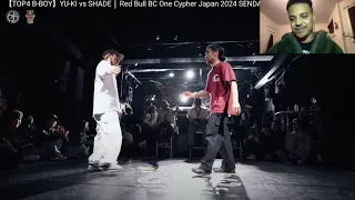 YU Ki vs Shade REACTION Top 4 @ Red Bull BC One Cypher Sendai 2024 | Zenny Reacts