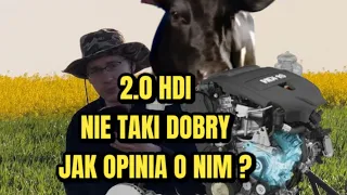 Wszystko o silniku 2.0 HDI. Nie taki dobry jak opinia o nim?