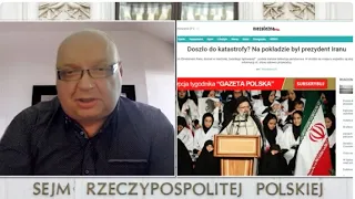 Doszło do katastrofy? Na pokładzie był prezydent Iranu | kpt. M. Lisowski | Republika Dzień