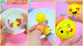 *DIY EMOJI Nano Tape Bubbles*🥰😱🫧 Viral Nano tape fidget #shorts #youtubeshorts #nanotape