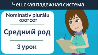 Средний род множественное число 1 падеж | Практика