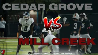 Cedar Grove vs Mill Creek | Georgia Football Matchup