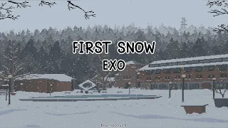 EXO - 첫 눈 The First Snow Lyrics (English Translate)