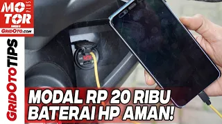 Cara Pasang Charger di Motor Tua, Gampang dan Murah | Gridoto Tips