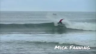 Mick Fanning Surfing Lower Trestles during the Hurley Pro