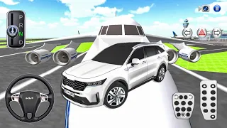 New Kia SUV car Driver & Fly A Plane in Cockpit View - 3D Driving Class 2024 - best Android gameplay