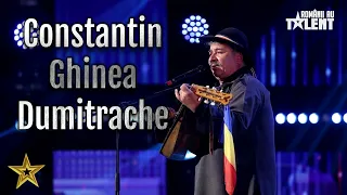 Constantin Ghinea-Dumitrache, rapsodul pasionat de tradiții numai la Românii au Talent 2021!