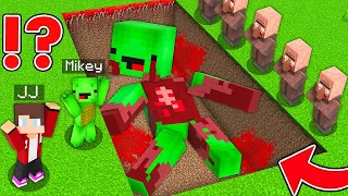 JJ and Mikey Found Buried MIKEY And Investigate The CRIME - in Minecraft (Maizen)