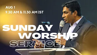 🔴 LIVE Sunday English Service | Live Online Church Service | City Harvest Live | 01 August 2021