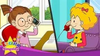 Telephone Conversations Can I Speak to Sally  Speaking    Easy Dialogue for childern