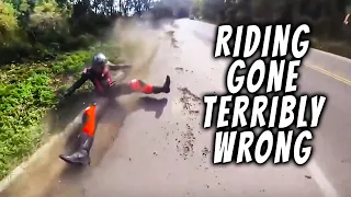 EPIC MOTORCYCLE CRASHES, ROAD RAGE & UNBELIEVABLE MOMENTS