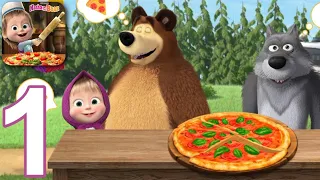 Masha and the Bear Pizzeria - Gameplay Walkthrough Part 1 (iOS, Android)