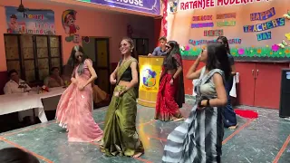 Energetic🔥 dance performance by 12 th Arts girls  || #deepikआyadअव #trending #viral