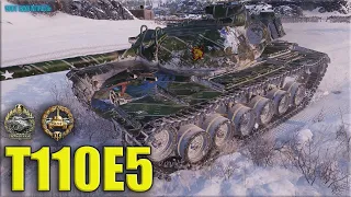 Апнутый T110E5 сделал бой ✅ World of Tanks патч 1.10.0