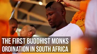 The First Buddhist Monks Ordination in South Africa